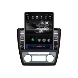NAVIGAȚIE ANDROID 10 DEDICATA SKODA YETI 2009-2014 ECRAN CAPACITIV TIP TESLA 9,7" PROCESOR OCTACORE 4GB RAM 32GB MEMORIE INTERNA DVR CARKIT BLUETOOTH MIRROR LINK MODEL TESLA KIT-YETI+EDT-E709