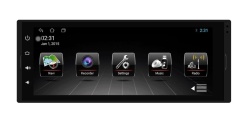 Navigatie Android 1DIN Universala Ecran 6.9'' 4+64GB Internet SIM 4G USB Bluetooth Carkit Carplay Wireless
