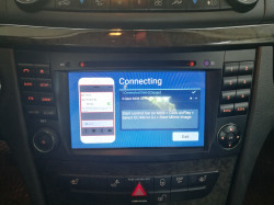 NAVIGATIE ANDROID 9.0 DEDICATA MERCEDES-BENZ E CLASS W211 CLS W219 ECRAN IPS 7'' 32GB 2GB RAM INTERNET 3G WIFI QUAD-CORE GPS WAZE DVR CARKIT BLUETOOTH MIRROR LINK MODEL PREMIUM EDOTEC EDT-G090