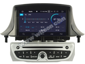 NAVIGATIE ANDROID DEDICATA RENAULT MEGANE 3 FLUENCE WITSON W2-RVT5515S PROCESOR PX5 OCTA CORE 64GB 4G RAM ECRAN IPS DSP INTERNET 4G WIFI CARKIT BLUETOOTH USB DVD AUTO RADIO GPS WAZE