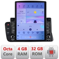 Navigatie Audi A4 2008-2016 NON-MMI H-A4 ecran tip TESLA 9.7" cu Android Radio Bluetooth Internet GPS WIFI 4+32GB DSP KIT-A4+EDT-E710
