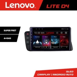 Navigatie Audi A4 2008-2016 NON-MMI Lenovo Kit-A4 4+64 GB Android Waze USB Navigatie Internet Youtube Radio KIT-A4+LITE-D4-10-4+64
