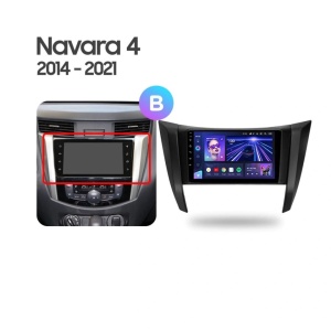 Navigatie Auto MOSS M2 Nissan Navara 4 D23 2014-2021 4+32GB 9" IPS Octa-core 1.6Ghz, Android 4G Bluetooth 5.1 DSP - Img 6
