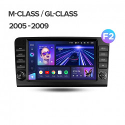 NAVIGATIE AUTO TEYES CC3 2K 360° MERCEDES-BENZ ML 2005-2009 6+128GB 9.5" QLED OCTA-CORE 2GHZ, ANDROID 4G BLUETOOTH 5.1 DSP