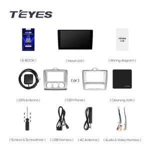 Navigatie Auto Teyes CC3L Ford Focus 2 2005-2010 4+32GB 9" IPS Octa-core 1.6Ghz, Android 4G Bluetooth 5.1 DSP - Img 7