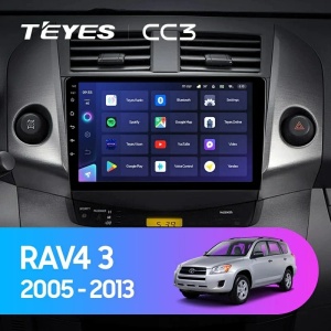 Navigatie Auto Teyes CC3L Toyota RAV4 XA30 2005-2013 4+32GB 9" IPS Octa-core 1.6Ghz, Android 4G Bluetooth 5.1 DSP - Img 3