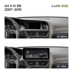 Navigatie auto Teyes Lux One Audi A4 B8 2007-2015 A 6+128G 12.3” IPS Octa-Core 2.0 GHz Android 4G DSP Bluetooth 5.1 - Img 2