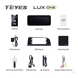 Navigatie Auto Teyes Lux One Audi A6 C6 2004-2011 4+32GB 12.3" IPS Octa-core 2Ghz, Android 4G Bluetooth 5.1 DSP - Img 6