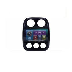 NAVIGATIE CARPAD ANDROID 10 DEDICATA JEEP COMPASS 2010-2016 ECRAN 9" CAPACITIV INTERNET 3G WIFI PROCESOR OCTA CORE 4GB RAM 32GB 1,6 GHZ DVR CARKIT BLUETOOTH MIRROR LINK MODEL KIT-2500+EDT-E410