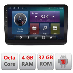 NAVIGATIE CARPAD ANDROID 10 DEDICATA JEEP GRAND CHEROKEE 2014-2019 ECRAN 9" CAPACITIV INTERNET 3G WIFI PROCESOR CORTEX A9 OCTA CORE 4G RAM 32GB 1,6 GHZ DVR CARKIT BLUETOOTH MIRROR LINK MODEL KIT-JGG+EDT-E409