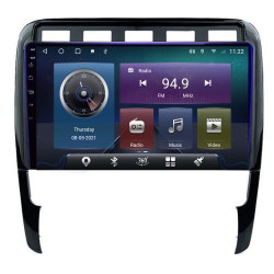 NAVIGATIE CARPAD ANDROID 10 DEDICATA PORSCHE CAYENNE 2002-2010 ECRAN 9" CAPACITIV INTERNET 3G WIFI PROCESOR OCTA CORE 4GB RAM 32GB 1,6 GHZ DVR CARKIT BLUETOOTH MIRROR LINK MODEL KIT-443+EDT-E409