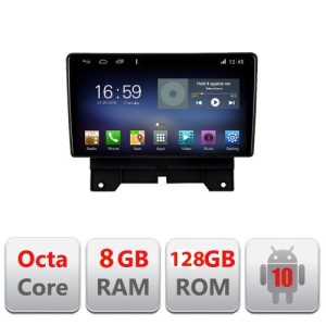 NAVIGATIE CARPAD ANDROID 10 DEDICATA RANGE ROVER SPORT 2005-2010 CAPACITIV OCTACORE 8GB RAM 128GB ROM DVR CARKIT BLUETOOTH MIRROR LINK MODEL LENOVO KIT-sport08+EDT-E609