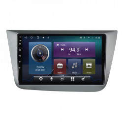 NAVIGATIE CARPAD ANDROID 10 DEDICATA SEAT LEON 2005-2012 ECRAN 9" CAPACITIV INTERNET 3G WIFI PROCESOR CORTEX A9 OCTA CORE 2G RAM 32GB 1,6 GHZ DVR CARKIT BLUETOOTH MIRROR LINK MODEL KIT-leon5+EDT-E409