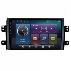 NAVIGATIE CARPAD ANDROID 10 DEDICATA SUZUKI SX 2006- ,ECRAN 9" CAPACITIV INTERNET 3G WIFI PROCESOR CORTEX A9 OCTA CORE 4G RAM 32GB 1,6 GHZ DVR CARKIT BLUETOOTH MIRROR LINK MODEL KIT-124+EDT-E409
