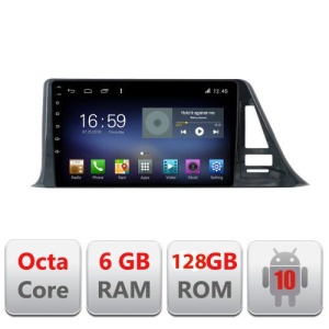 NAVIGATIE CARPAD ANDROID 10 DEDICATA TOYOTA CH-R ECRAN CAPACITIV OCTACORE 6GB RAM 128GB ROM DVR CARKIT BLUETOOTH MIRROR LINK MODEL LENOVO KIT-ch-r-a+EDT-E609