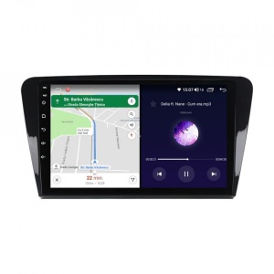 NAVIGATIE CARPAD ANDROID 11 DEDICATA SKODA OCTAVIA 3 2013-2018 ECRAN IPS 10" INTERNET WIFI SIM 4G PROCESOR OCTACORE 8GB RAM 128GB MEMORIE SSD SUNET DSP DVR CARKIT BLUETOOTH CARPLAY ANDROID AUTO COOLER RACIRE MODEL KIT-279+EDT-M700