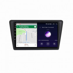 NAVIGATIE CARPAD ANDROID 11 DEDICATA SKODA RAPID 2011 - 2019 ECRAN IPS 10" INTERNET WIFI SIM 4G PROCESOR OCTACORE 2GB RAM 32GB MEMORIE SSD SUNET DSP DVR CARKIT BLUETOOTH CARPLAY ANDROID AUTO COOLER RACIRE MODEL KIT-RAPID+EDT-M200