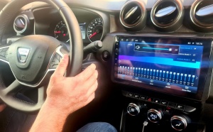 NAVIGATIE CARPAD ANDROID DEDICATA DACIA DUSTER 2022 - 2024 ECRAN QLED 10" SIM 4G OCTACORE 2+32GB SUNET DSP DVR CARKIT BLUETOOTH CARPLAY ANDROID AUTO WIRELESS PRELUARE CAMERE 360 GRADE