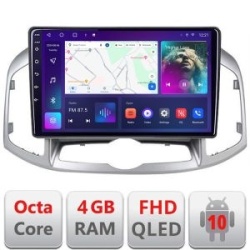 Navigatie Chevrolet Captiva 2012-2018 Manual B-109 Android Ecran QLED octa core 4+64 carplay android auto KIT-109+EDT-E310V3+CT20CV01+CT27AA46+CT24CV01