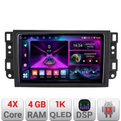 Navigatie Chevrolet Captiva A-020 4+64 InCell Display 1K Android Waze USB Navigatie Internet Youtube Radio KIT-020+EDT-E209-RK