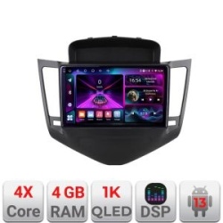 Navigatie Chevrolet Cruze A-045 4+64 InCell Display 1K Android Waze USB Navigatie Internet Youtube Radio KIT-045+EDT-E209-RK