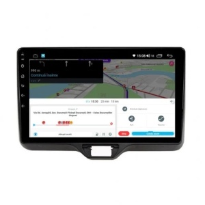 Navigatie dedicata cu Android Toyota Yaris P21 dupa 2020, 2GB RAM, Radio GPS Dual Zone, Display HD IPS 10" Touchscreen, Internet Wi-Fi si slot SIM 4G, Bluetooth, MirrorLink, USB, Waze - Img 7