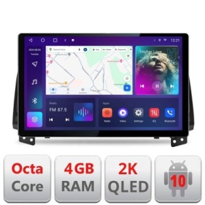 Navigatie dedicata Hyundai Santa Fe N-008 Edonav ecran 13" 2K 4+32 Android Waze USB Navigatie 4G 360 Toslink Youtube Radio KIT KIT-008+EDT-E413-2K