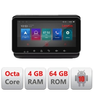 Navigatie dedicata Jeep Grand Cherokee 2014-2019 I-JGG 4+64 Lenovo ecran 10.33" Android Waze USB Navigatie Internet Youtube Radio