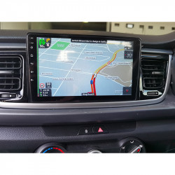 Navigatie dedicata Kia Stonic Rio 2017-2023 Android Octa Core Ecran 2K QLED GPS 4G 4+32GB 360 KIT-stonic+EDT-E409-2K
