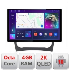 Navigatie dedicata Mercedes Clasa C W203 facelift N-093 Edonav ecran 13" 2K 4+32 Android Waze USB Navigatie 4G 360 Toslink You KIT-093+EDT-E413-2K
