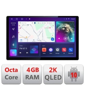 Navigatie dedicata Mercedes ML GL N-213 Edonav ecran 13" 2K 8 si 128 Android Waze USB Navigatie 4G 360 Toslink Youtube Radio