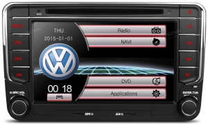 NAVIGATIE DEDICATA VOLKSWAGEN SKODA SEAT Xtrons PF73MTV DVD GPS TV CARKIT PRELUARE AGENDA TELEFONICA - Img 2