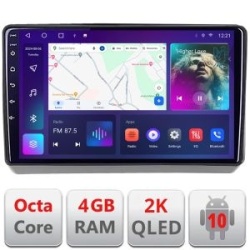 Navigatie Dodge Challenger 2015-2021 Android ecran Qled 2K Octa core 4+32 KIT-dart+EDT-E409-2K