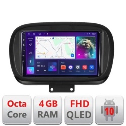 Navigatie Fiat 500 2014- B-539 Android Ecran QLED octa core 4+64 carplay android auto