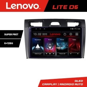 Navigatie Ford Fiesta MK5 2002-2008 Android radio gps internet 8 core 6+128 Lenovo KIT-fiesta-mk5+LITE-9-6+128
