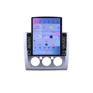 Navigatie Ford Focus clima manuala G-140-manual ecran tip TESLA 9.7" cu Android Radio Bluetooth Internet GPS WIFI 4+32 Cod: KIT-140-manual+EDT-E709 - Img 2