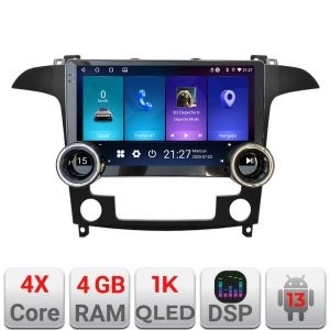 Navigatie Ford S-Max 2008-2012 Kit-003 4+64 10.5 inch Incell 1K android Wifi 5Ghz gps internet C KIT-003+EDT-E211-RK
