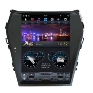 Navigatie HHyundai Santa Fe cu Android GPS Bluetooth Radio Internet procesor Six Core si ecran tip Tesla EDT-T209-6CORE