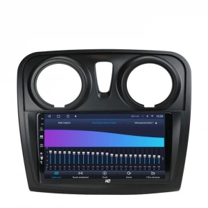 Navigatie HUB64 Dacia Logan / Sandero, 4GB RAM, Android 13, Octacore, Slot Sim 4G, DSP, GPS, Wi-FI, Carplay, Android Auto, USB, Bluetooth, Waze, Touchscreen, 9 inch - Img 4