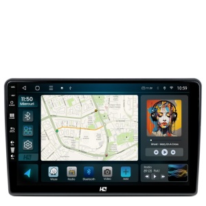 Navigatie HUB64 Toyota Auris (2006-2012), 4GB RAM, Android 13, Quadcore, DSP, GPS, Wi-FI, Carplay, Android Auto, USB, Bluetooth, Waze, Touchscreen, 9 inch - Img 3