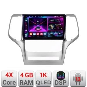 Navigatie Jeep Gran Cherokee 2011-2013 A-GRCHE 4+64 InCell Display 1K Android Waze USB Navigatie Internet Youtube Radio KIT-grche+EDT-E209-RK