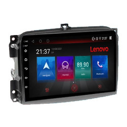 NAVIGATIE LENOVO ANDROID DEDICATA FIAT 500L 2012-2017 ECRAN CAPACITIV OCTACORE 4GB RAM 64 GB ROM DVR CARKIT BLUETOOTH MIRROR LINK MODEL LENOVO KIT-500L+EDT-E510-PRO