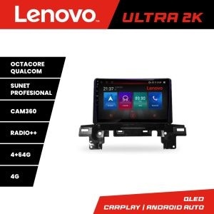 Navigatie Mazda CX5 2018-2020 Lenovo Kit-cx5 8 core QLED Qualcomm 4+64 360 Android Waze USB Navigatie Internet Youtube Radio kit-cx5+ULTRA-9-4+64