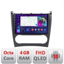 Navigatie Mercedes Clasa C W203 facelift B-093 Android Ecran QLED octa core 4+64 carplay android auto KIT-093+EDT-E309V3 KIT-093+EDT-E309V3