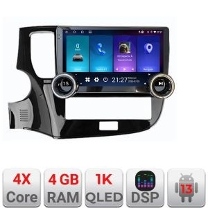 Navigatie Mitsubishi Oultander 2020- Kit-1230-20 Edotec 4+64 10.5 inch Incell 1K android Wifi 5Ghz gps internet 32 kit-1230-20+EDT-E211-RK+KIT-10-9