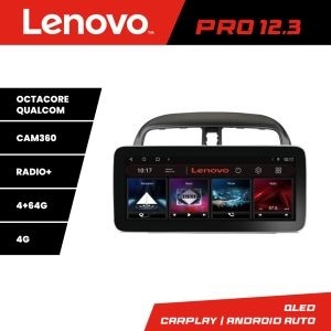 Navigatie Mitsubishi Spacestar Lenovo PRO 4+64 12.3 inch qled android 4G DSP gps internet Kit-spacestar kit-spacestar+PRO-12.3-4+64