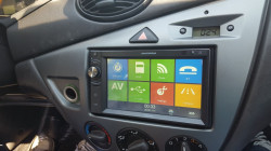 NAVIGATIE MULTIMEDIA MACROM M-DL5000 2DIN USB SD PLAYER GPS CARKIT