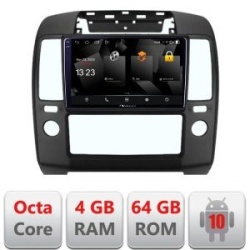 Navigatie Nissan Navara Pathfinder 2005-2010 5510-NAV5 Android Octa Core 720p 4+64 DSP 360 camera carplay android auto KIT-nav5+NAM5510-A9Z