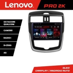 Navigatie Nissan Pulsar 2014-2018 Android radio gps internet 8 core QLED 2K 8+256 360 Lenovo KIT-pulsar+PRO-2K-9-8+256