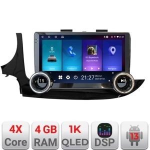 Navigatie Opel Mokka 2016- Kit-MOKKA2 Edotec 4+64 10.5 inch Incell 1K android Wifi 5Ghz gps internet Co KIT-Mokka2+EDT-E211-RK